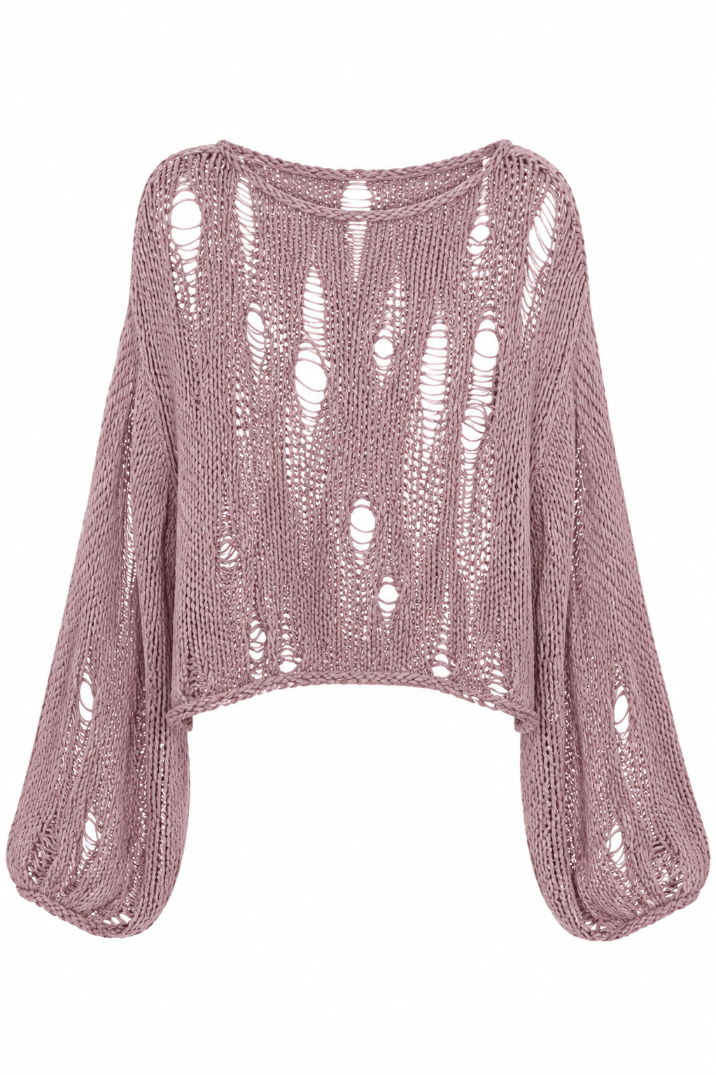Solea Open Knit Cotton Pullover