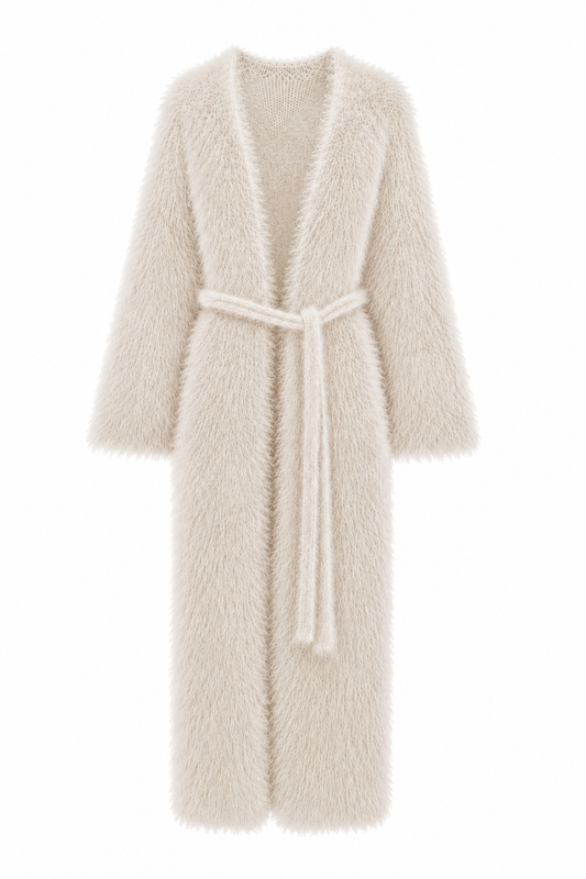 Mosse Long Merino Wool Cardigan