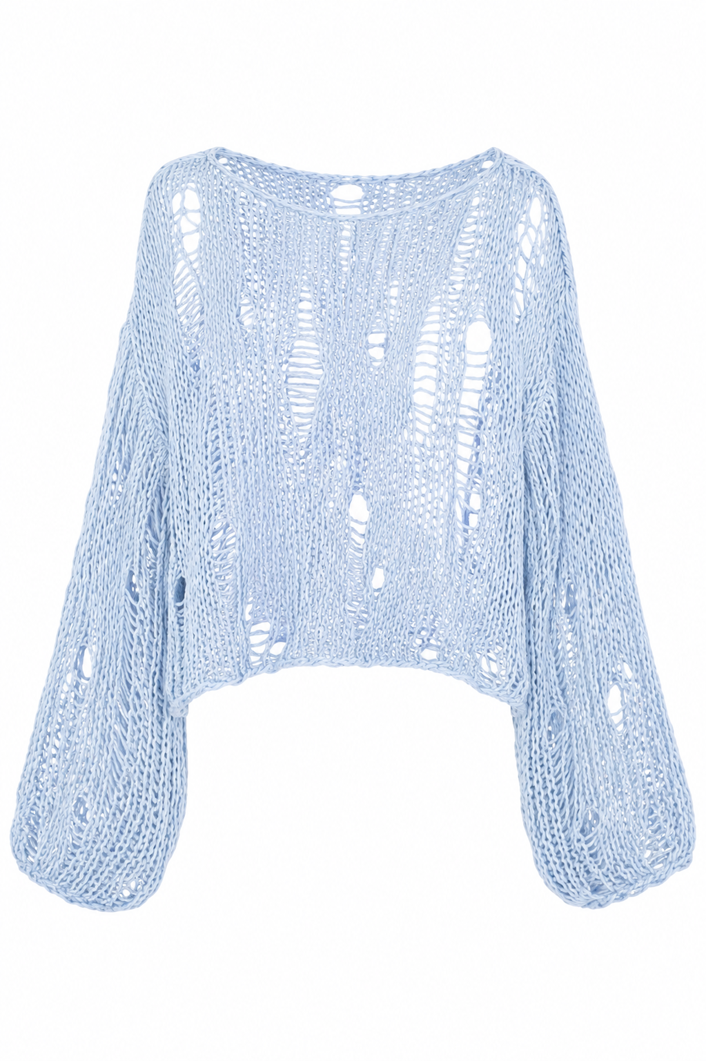 Solea Open Knit Cotton Pullover