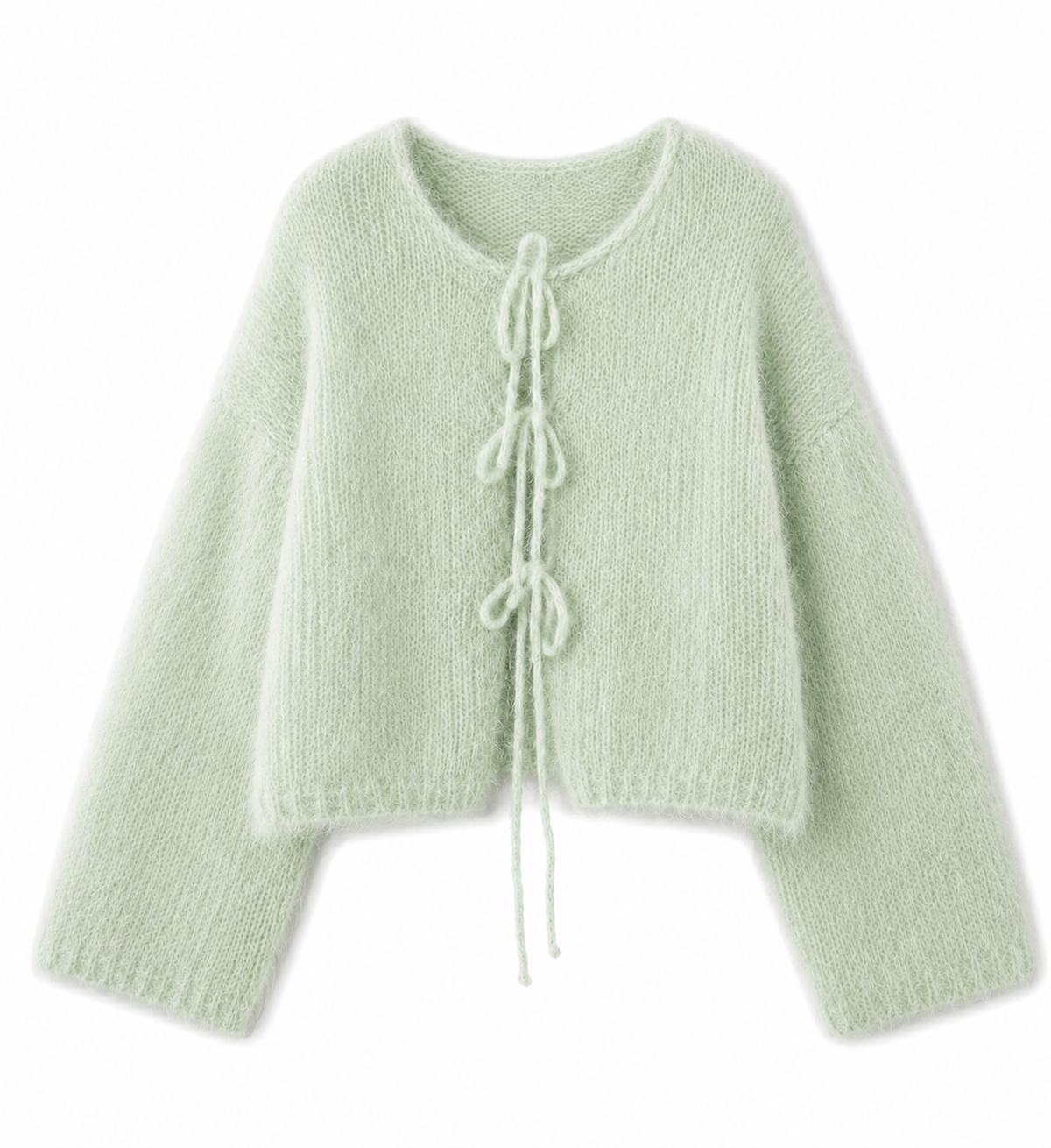 Cinta Alpaca Tie Cardigan