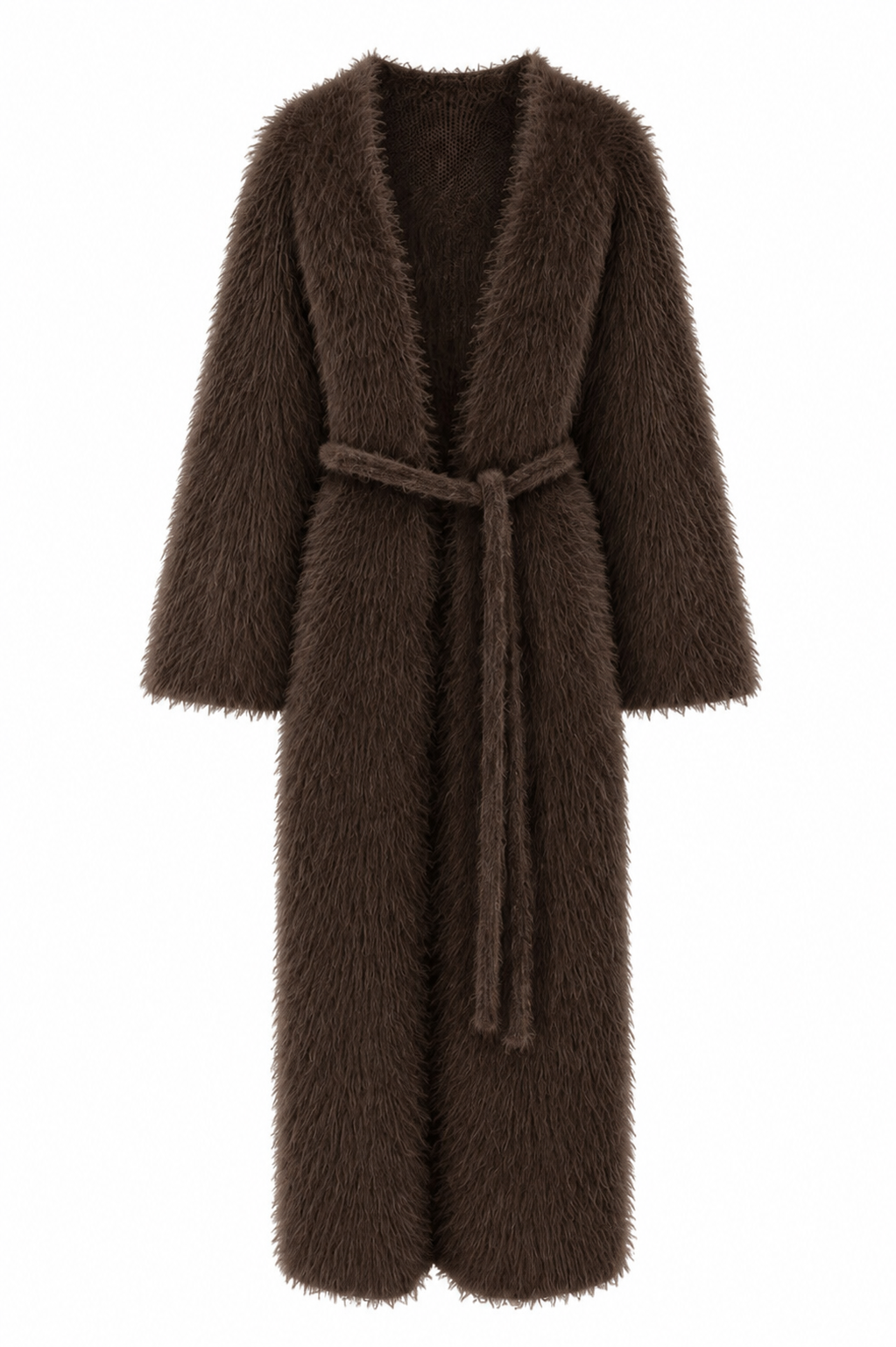 Mosse Long Merino Wool Cardigan