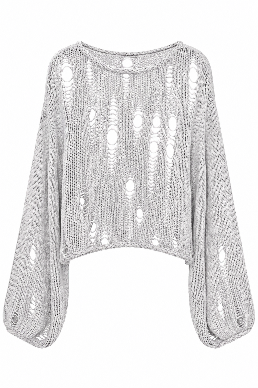 Solea Open Knit Cotton Pullover