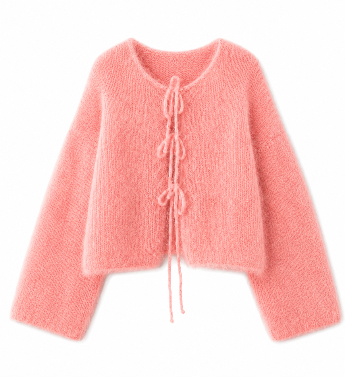 Cinta Alpaca Tie Cardigan