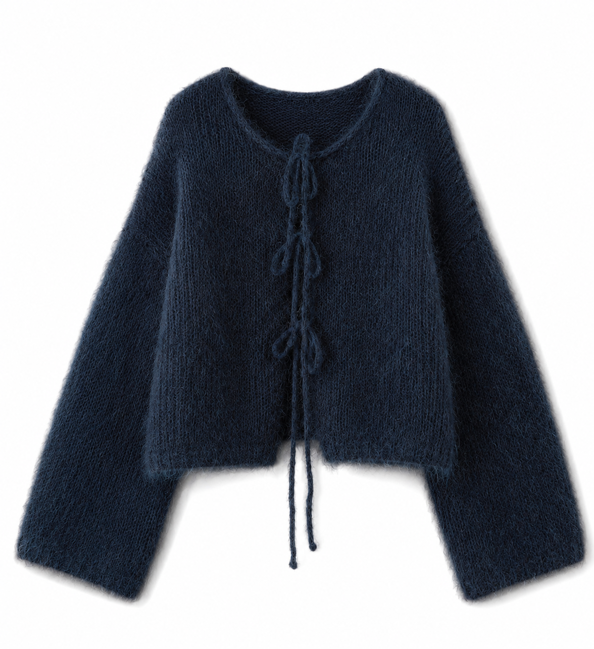 Cinta Alpaca Tie Cardigan