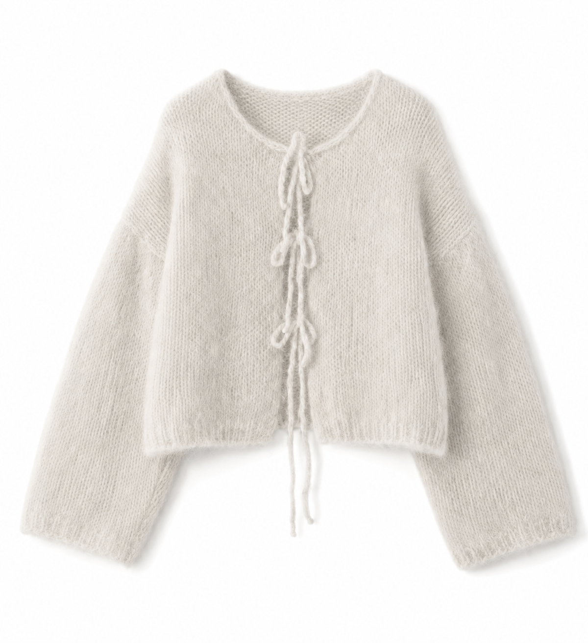 Cinta Alpaca Tie Cardigan