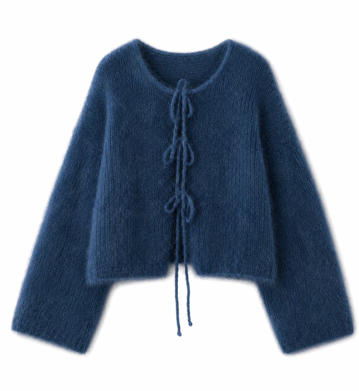 Cinta Alpaca Tie Cardigan