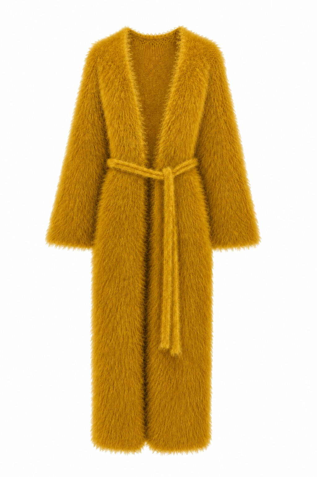 Mosse Long Merino Wool Cardigan