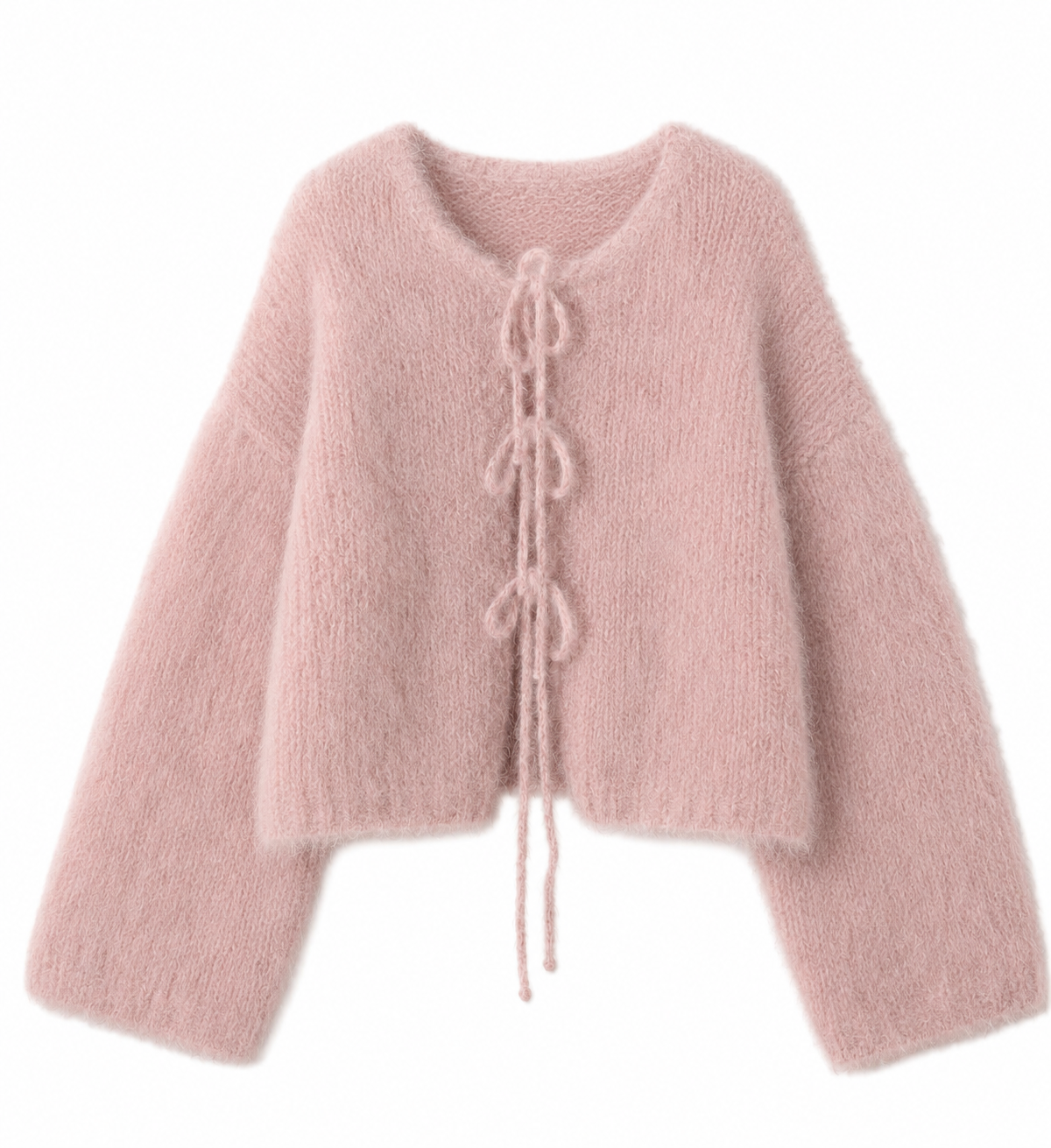 Cinta Alpaca Tie Cardigan