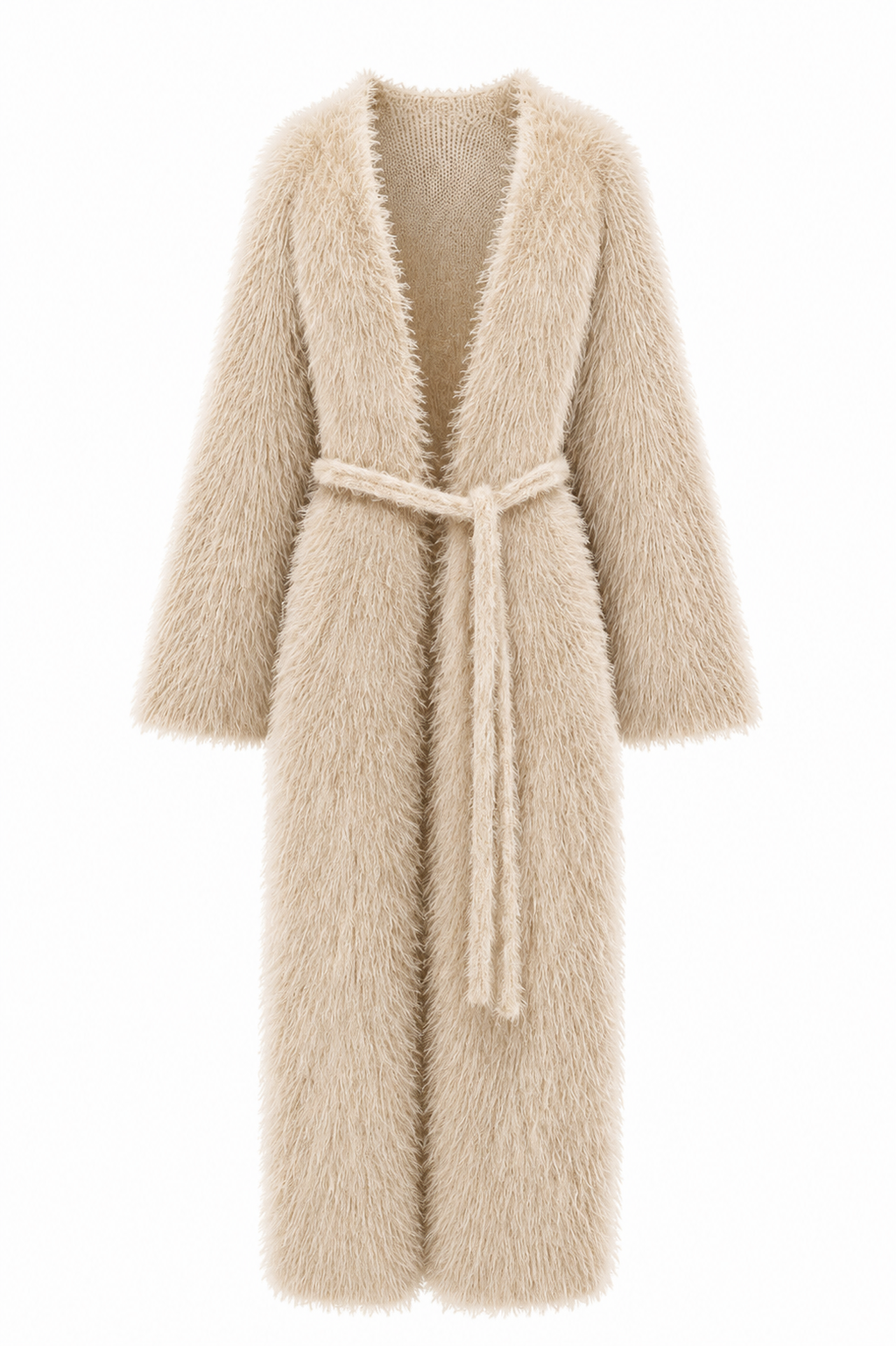 Mosse Long Merino Wool Cardigan