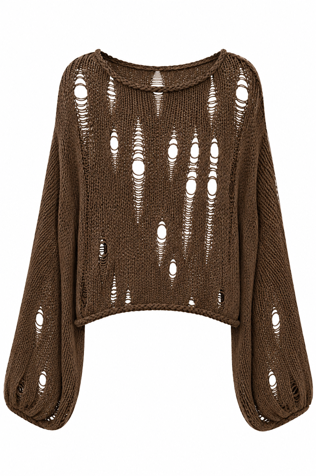 Solea Open Knit Cotton Pullover