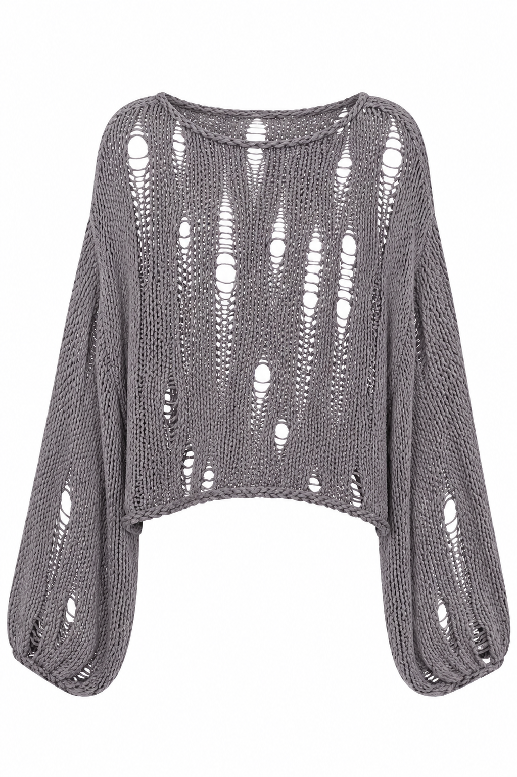 Solea Open Knit Cotton Pullover