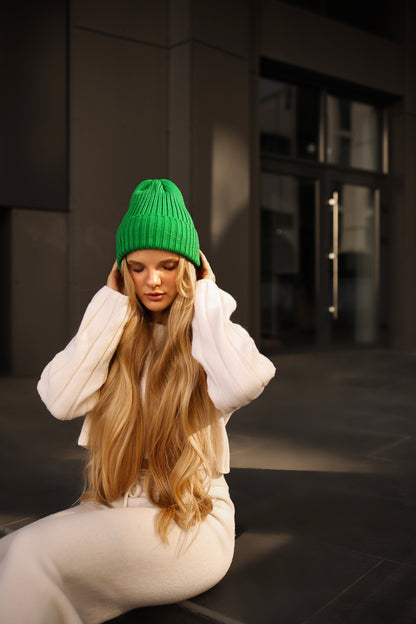 Handknitted Warm Merino Wool Hat