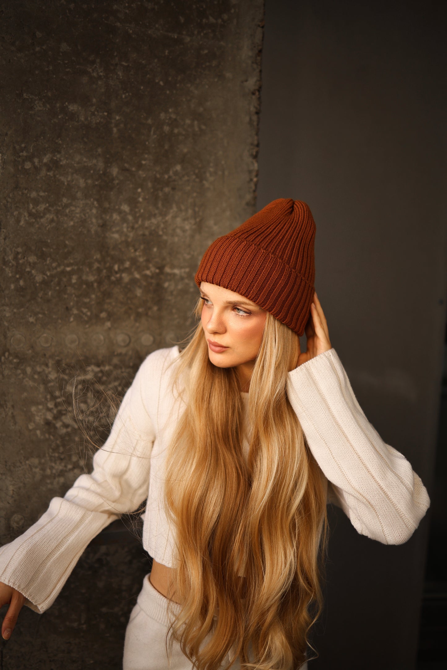 Handknitted Warm Merino Wool Hat