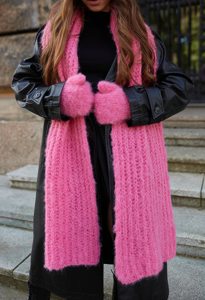 Handmade Alpaca Wool Winter Scarf