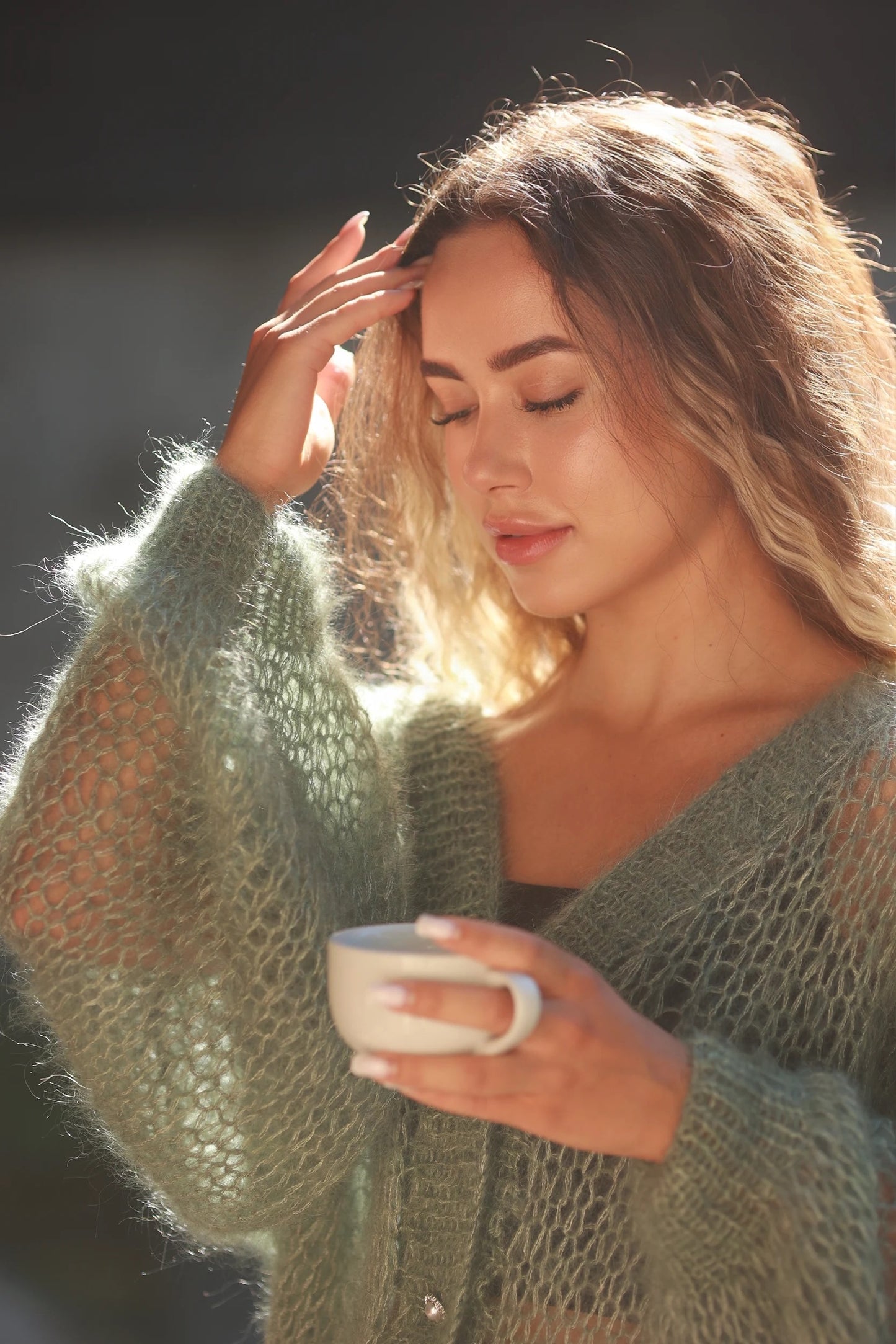 Sylvia Handmade Cardigan
