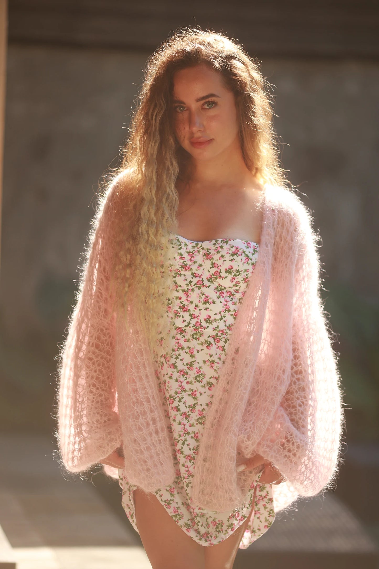 Elise Mohair Cardigan