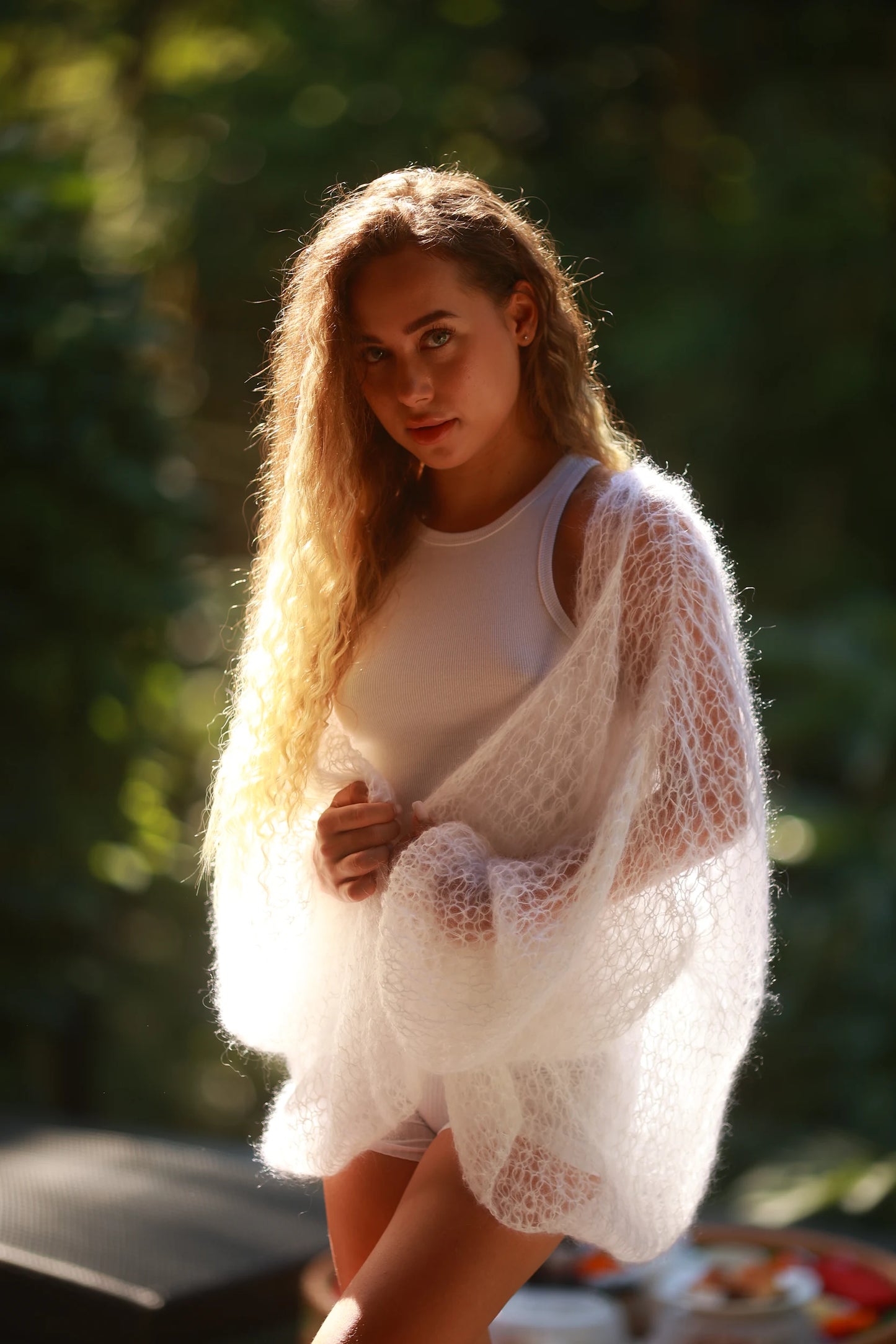 Elise Mohair Cardigan