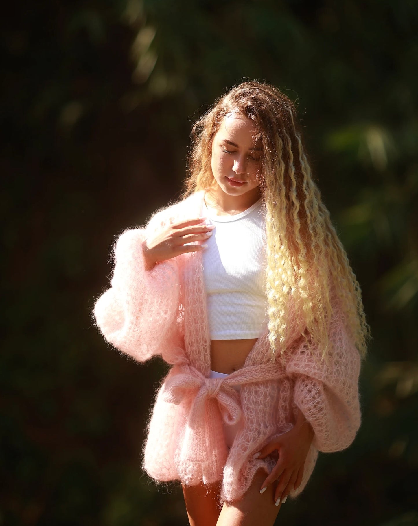 Elise Mohair Cardigan