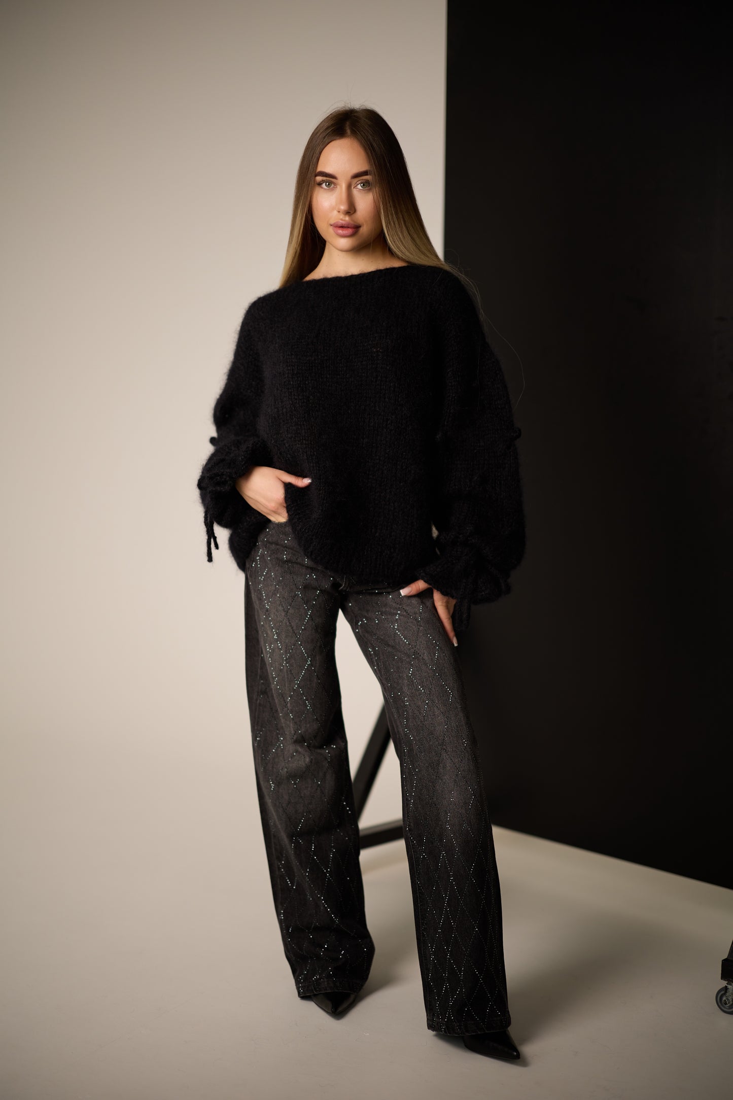 Lunelle Mohair & Silk Oversized Pullover