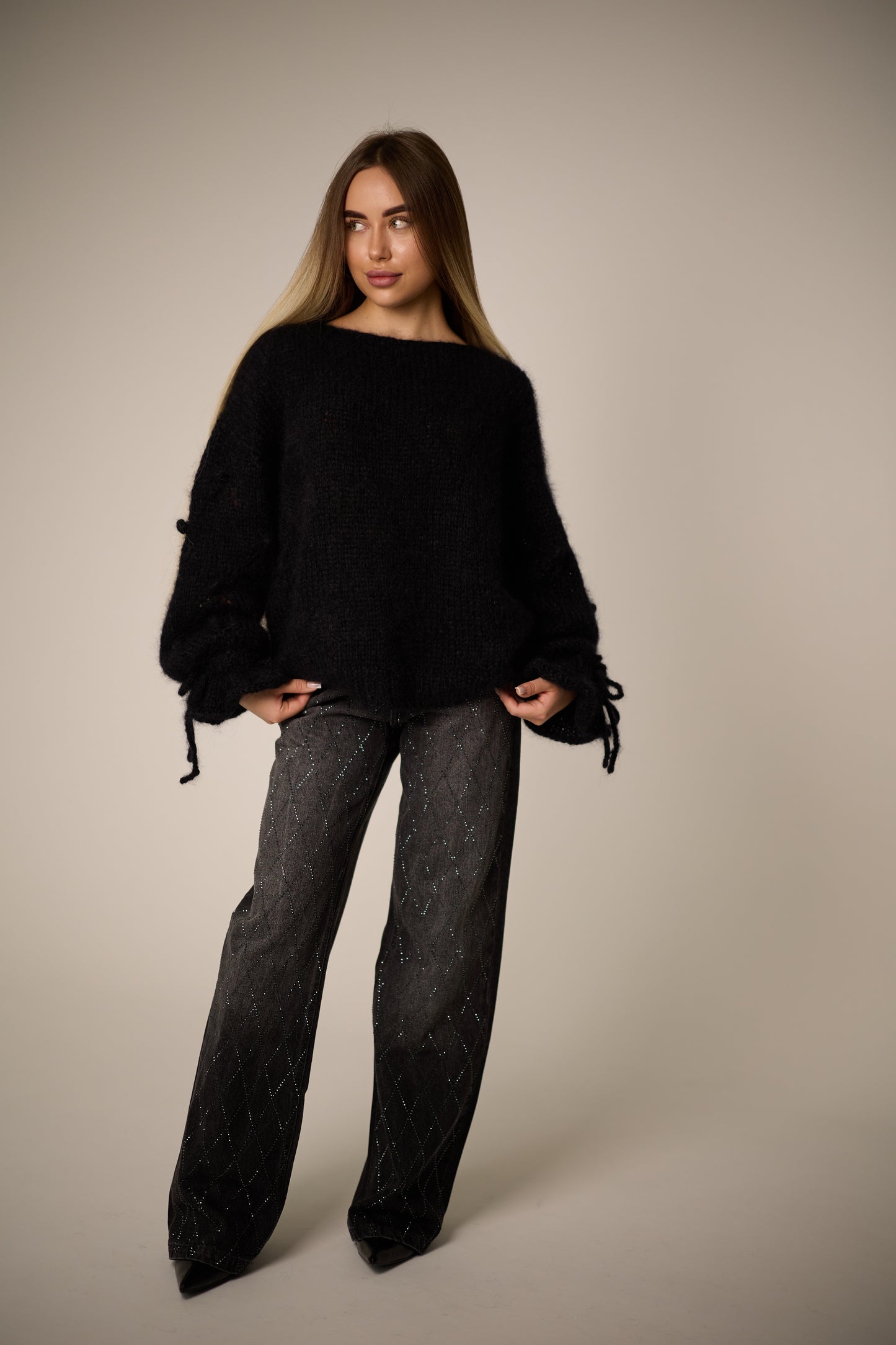 Lunelle Mohair & Silk Oversized Pullover