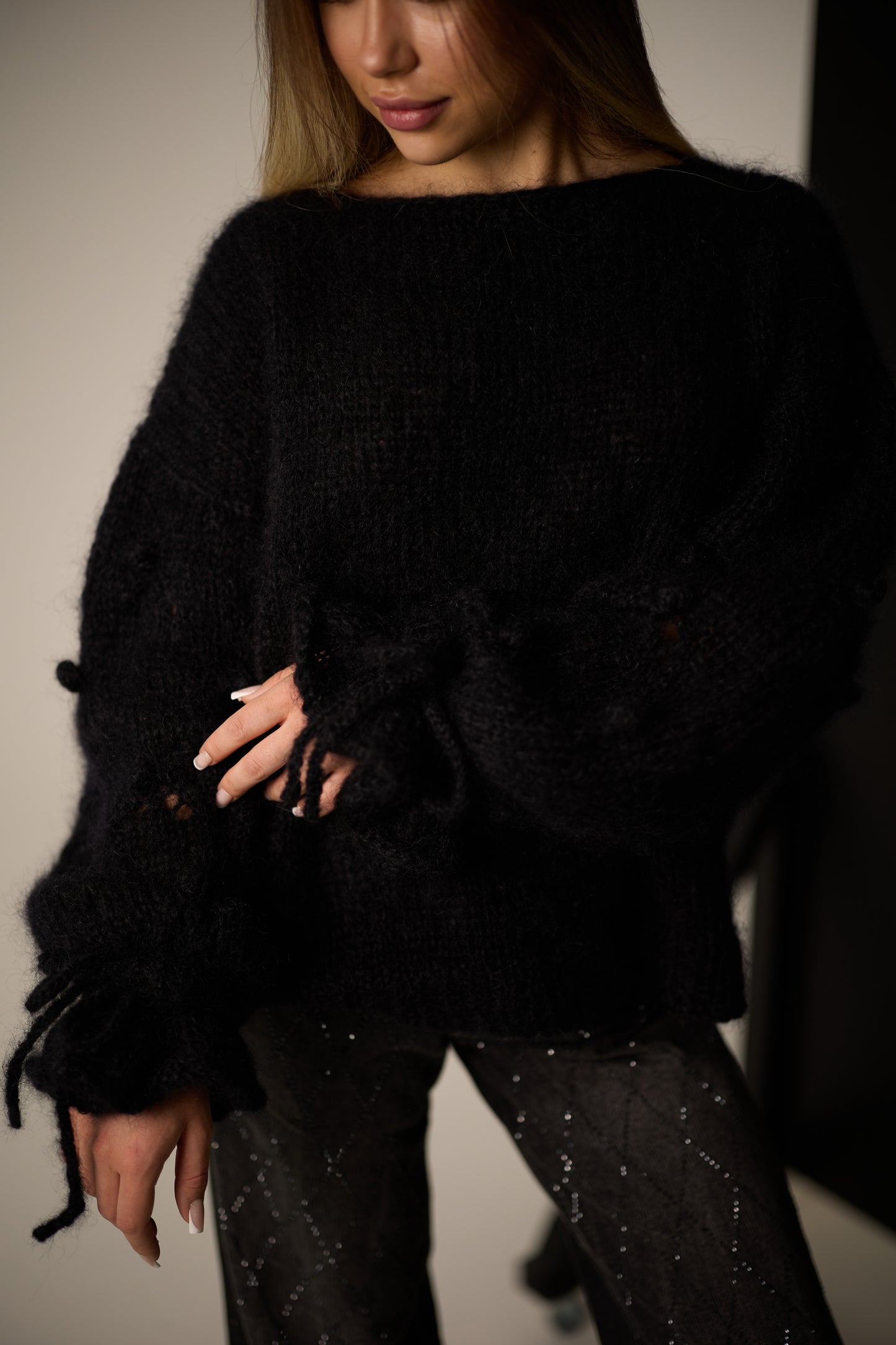 Lunelle Mohair & Silk Oversized Pullover
