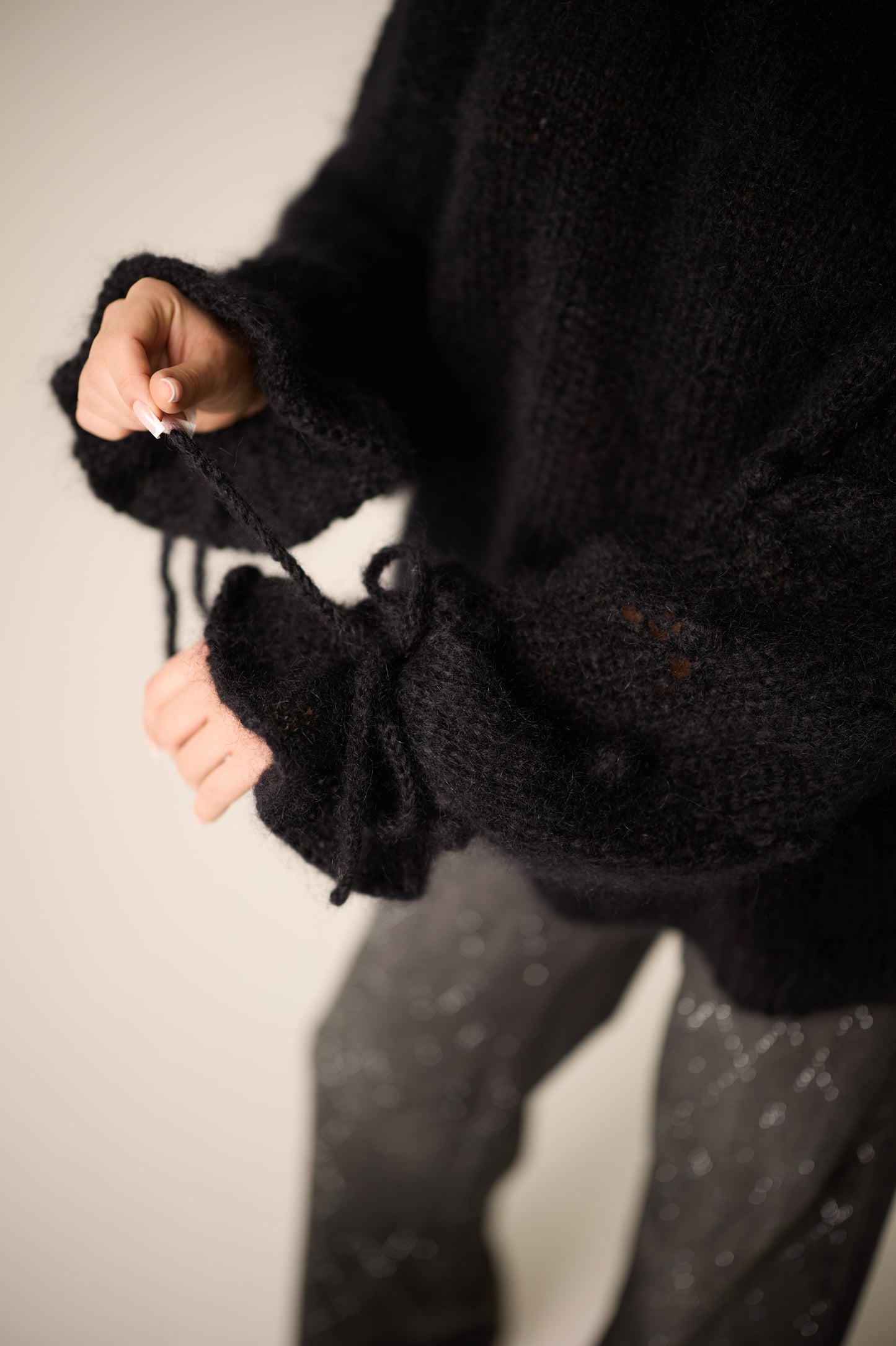Lunelle Mohair & Silk Oversized Pullover