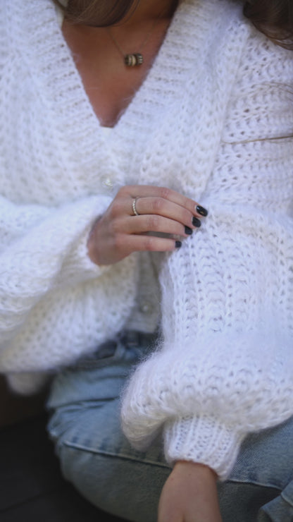 Bellezza Strickjacke / Weiß